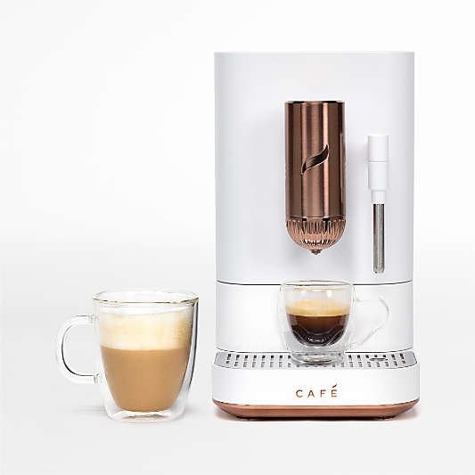 Café™ Matte White Affetto Automatic Espresso Machine