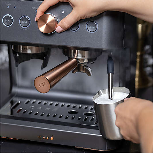 Café ™ Matte Black Bellissimo Semi-Automatic Espresso Machine