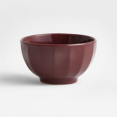 View Cafe Cider Burgundy Cereal Bowl details