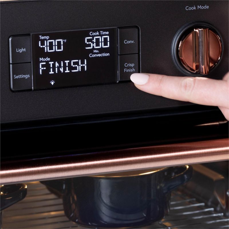 Café ™ Couture ™ Matte Black Air Fryer Toaster Oven - image 8 of 11