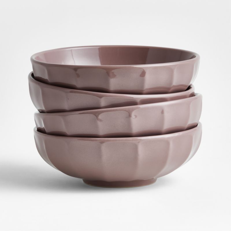 Cafe Desert Pink Low Bowl