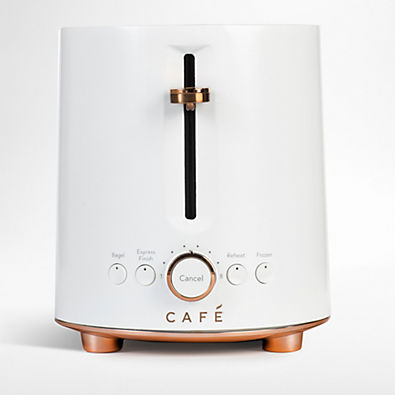 View Café ™ Express Finish Matte White 2-Slice Toaster details