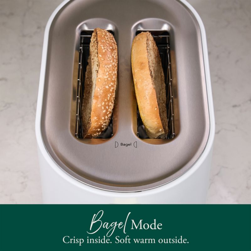 CAFÉ ™ Express Finish Matte White 2-Slice Toaster - image 7 of 10