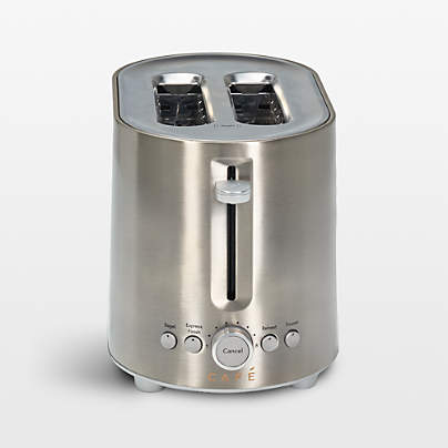 CAFÉ ™ Express Finish Stainless Steel 2-Slice Toaster