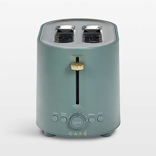 CAFÉ ™ Express Finish Tarragon 2-Slice Toaster