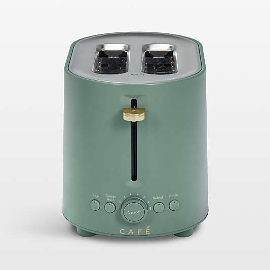 CAFÉ ™ Express Finish Tarragon 2-Slice Toaster