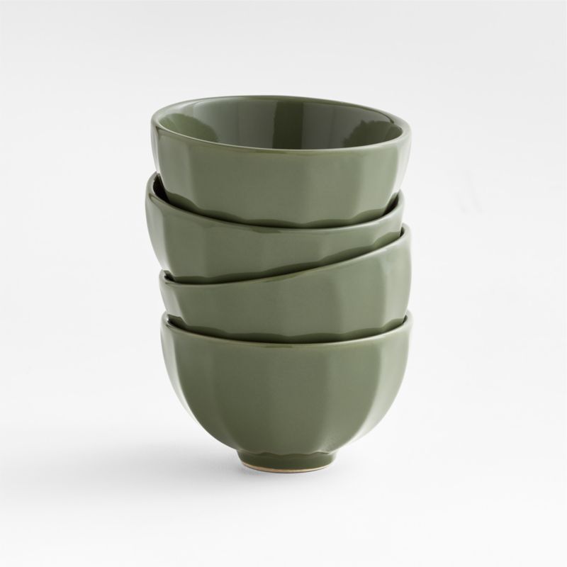 Cafe Olive Green Mini Bowl