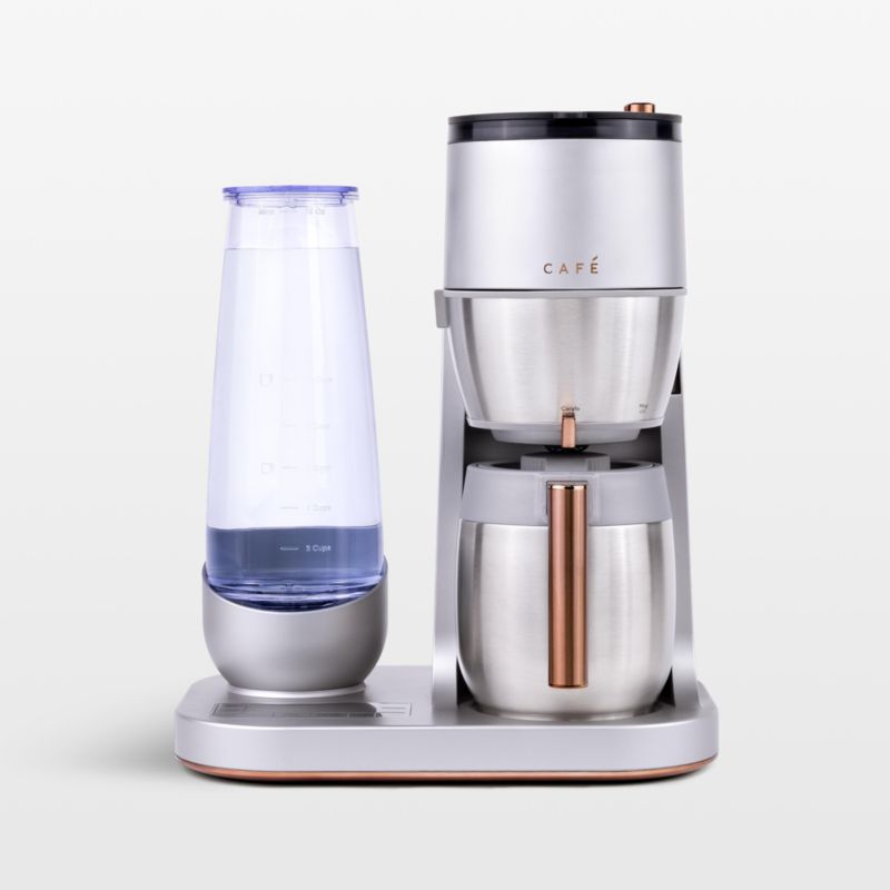 GE Cafe Stainless Steel 10-Cup Drip Coffee Maker with Glass Carafe +  Reviews, Crate & Barrel