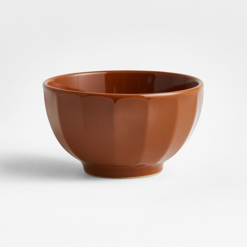 Cafe Spice Orange Cereal Bowl