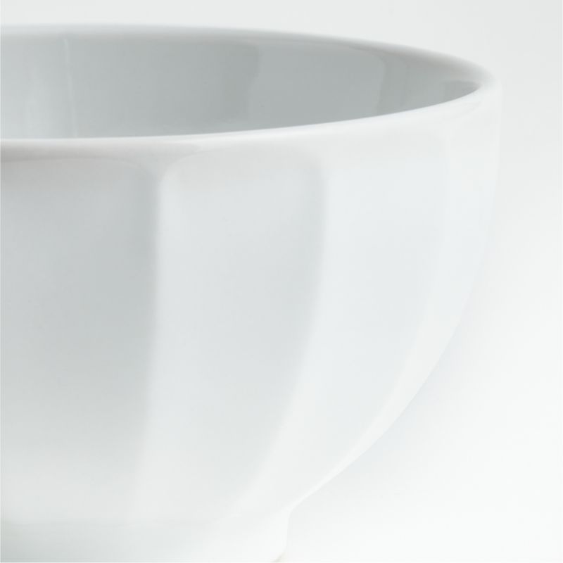 Cafe White Cereal Bowls, Set of 4 - image 3 of 5