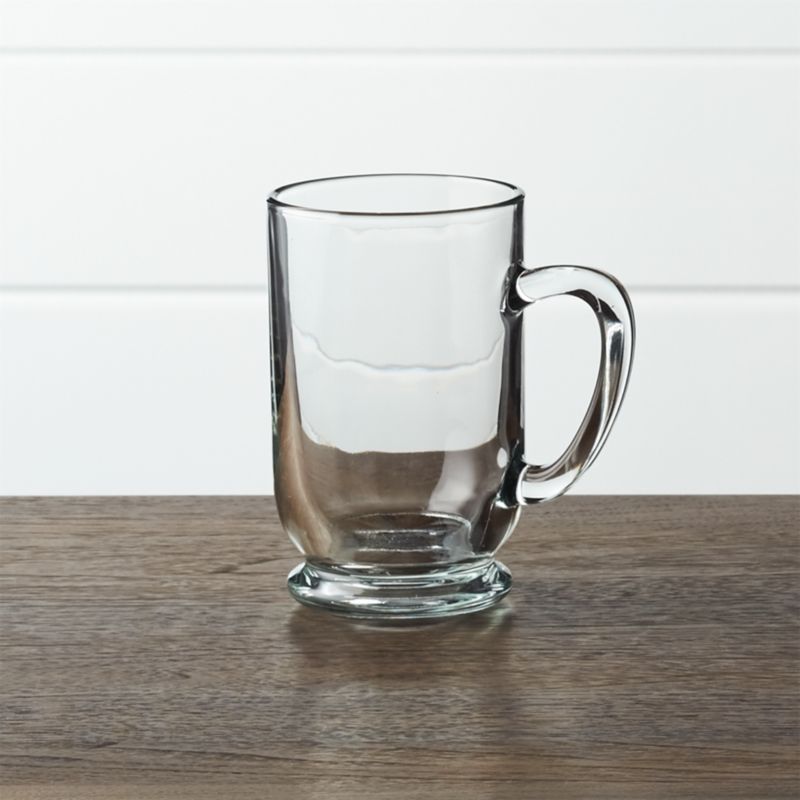 Caffeine Glass Mug + Reviews, Crate & Barrel