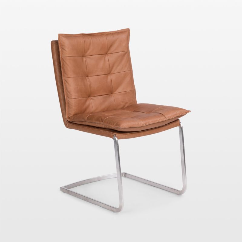 Cahone Brandy Leather Dining Chair