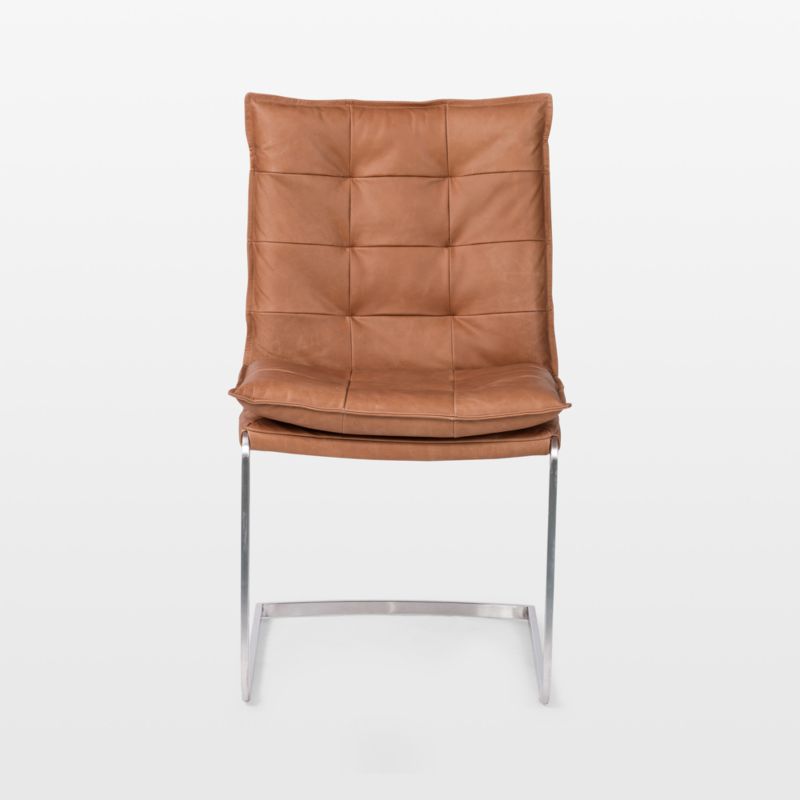 Cahone Brandy Leather Dining Chair