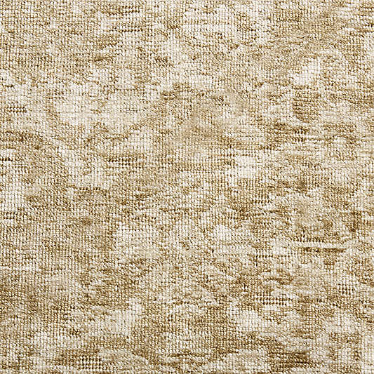 Cairo Wool Blend Traditional Handwoven Gold Area Rug 9'x12'