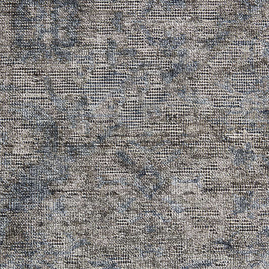 Cairo Wool Blend Traditional Handwoven Navy Area Rug 9'x12'