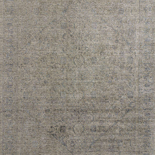 Cairo Wool Blend Traditional Handwoven Navy Area Rug