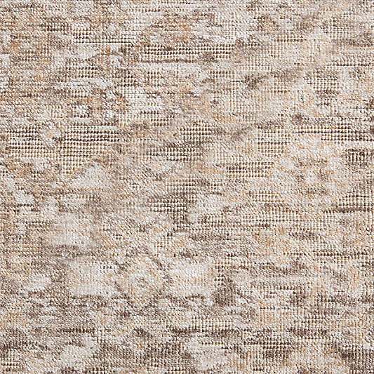 Cairo Wool Blend Traditional Handwoven Taupe Area Rug 9'x12'