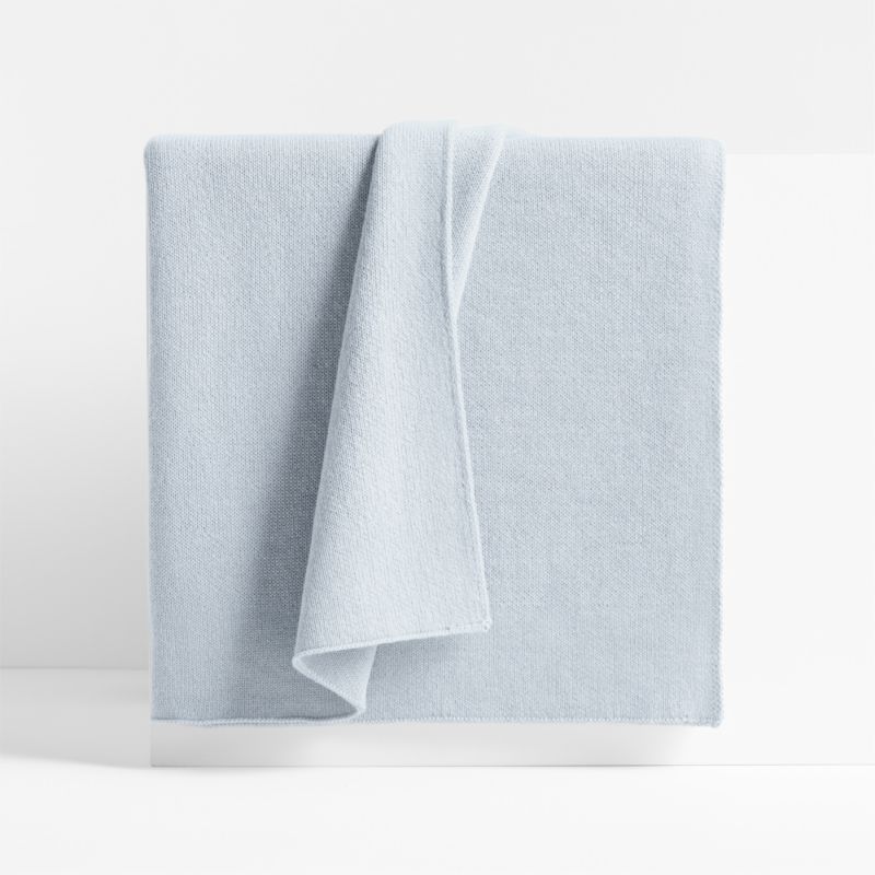 Calda Chantilly 70"x55" Mist Blue Throw Blanket