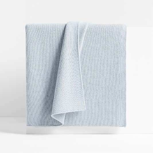Calda 70"x55" Mist Blue Throw Blanket