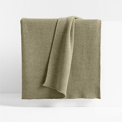 View Calda Chantilly 70"x55" Garden Green Throw Blanket details