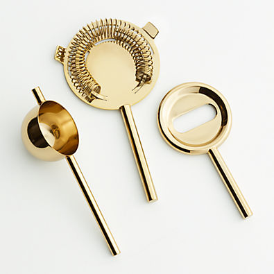 View Calder Brass 3-Piece Tool Set details