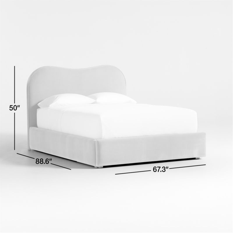 Caldwell Camel Brown Oak Wood Upholstered Storage Queen Bed by Jake Arnold