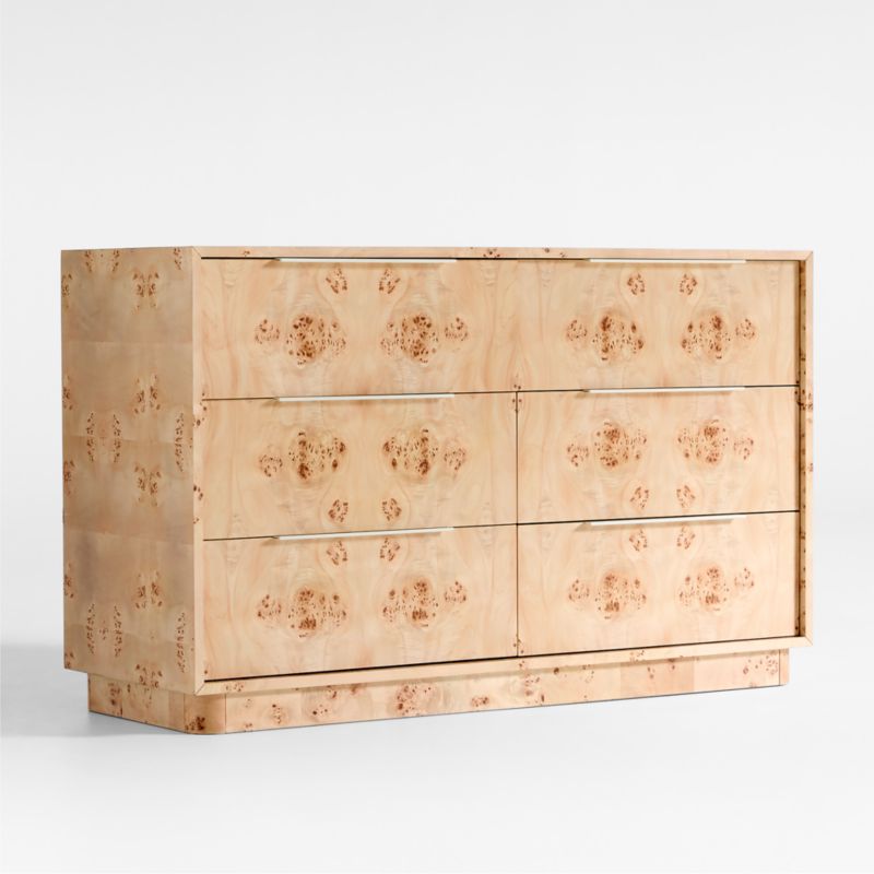 Calli Burlwood 6-Drawer Kids Dresser - image 3 of 7