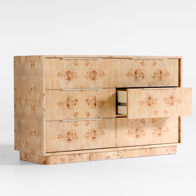 Calli Burlwood 6-Drawer Kids Dresser - image 6 of 7