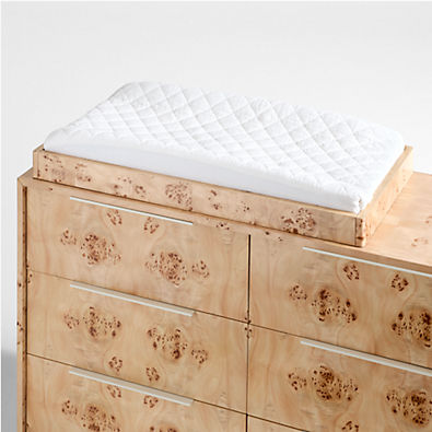 View Calli Burlwood Baby Changing Table Topper details