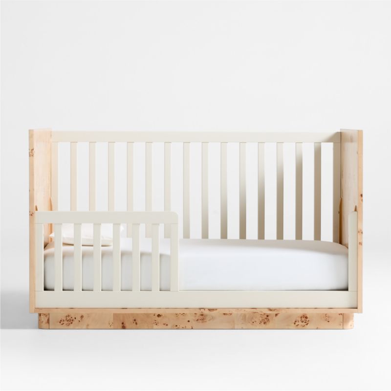 Calli Linen White Toddler Bed Rail - image 1 of 2