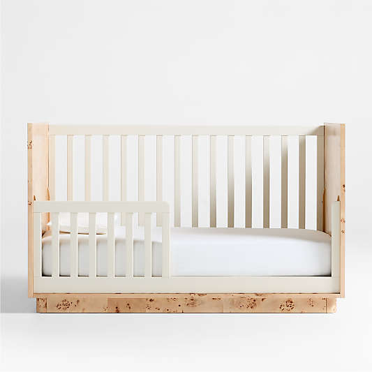 Calli Linen White Toddler Bed Rail