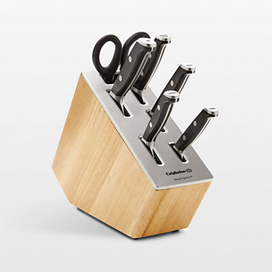 View Calphalon ® Premier 7-Piece Knife Set with SharpIN™ EdgeTech details