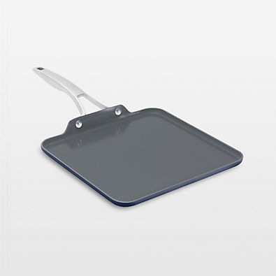 View Calphalon ® Ceramic Non-Stick Navy 11" Square Griddle details