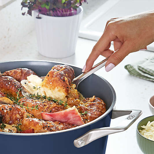 Calphalon ® Ceramic Non-Stick Navy 7-Qt. Dutch Oven