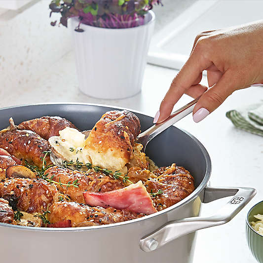 Calphalon ® Ceramic Non-Stick Taupe 7-Qt. Dutch Oven