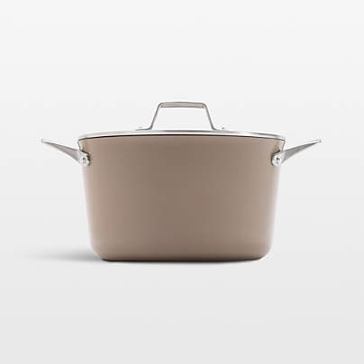 Calphalon ® Ceramic Non-Stick Taupe 7-Qt. Dutch Oven