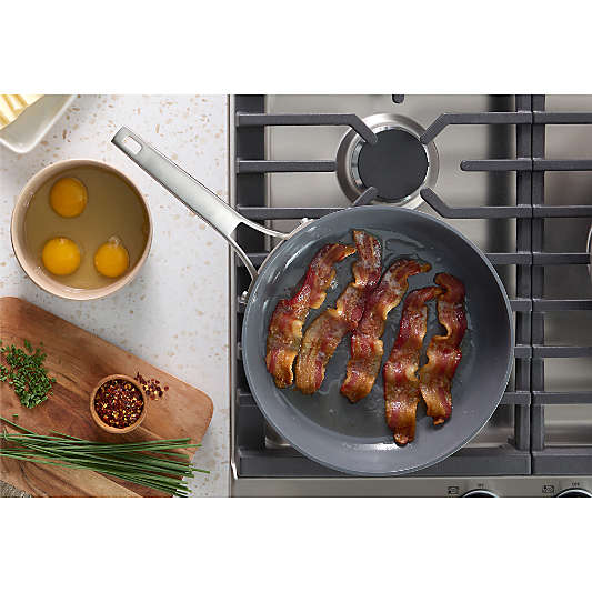 Calphalon ® Ceramic Non-Stick Taupe 2-Piece Fry Pan Set