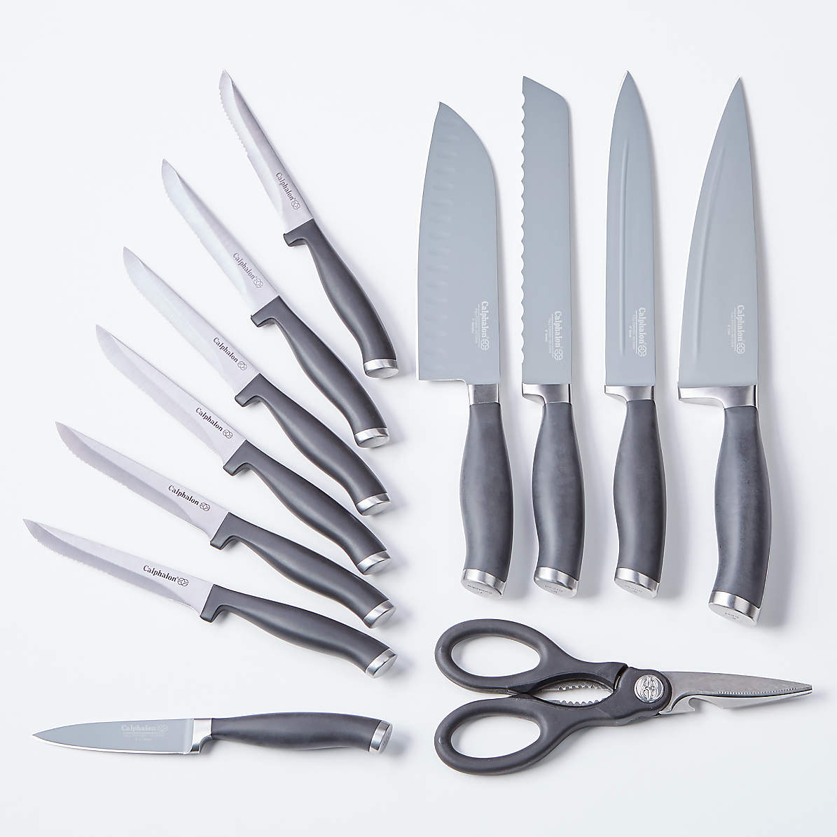 Calphalon Precision Non-Stick 13-Piece Self-Sharpening Knife Set + Reviews