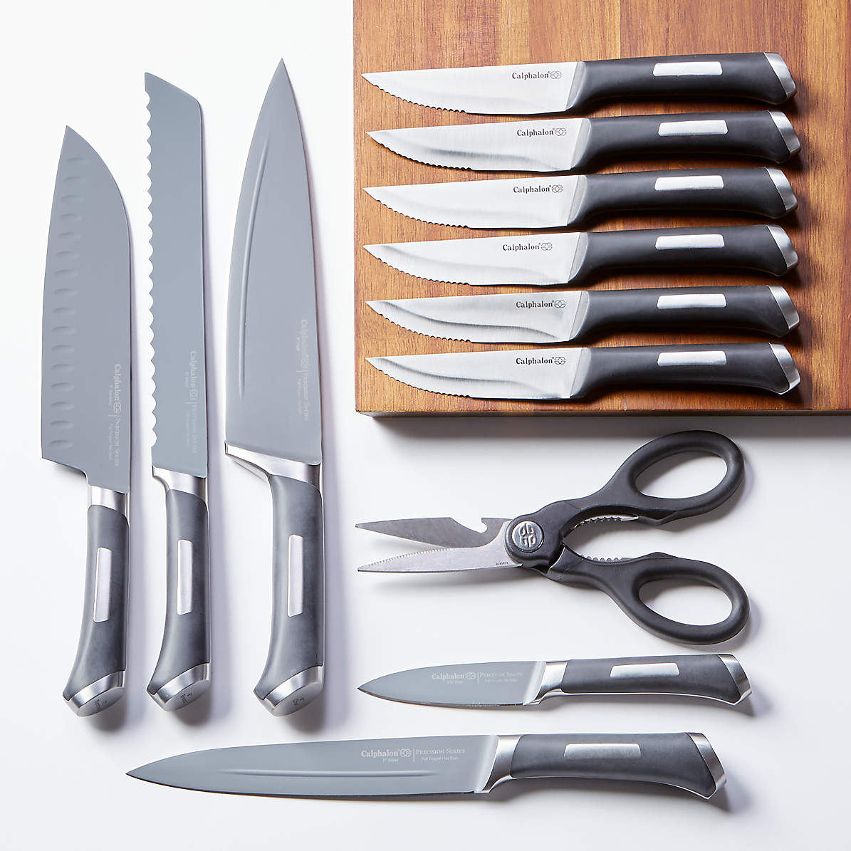  Calphalon Contemporary SharpIN Nonstick 13 Piece Cutlery Set:  Home & Kitchen
