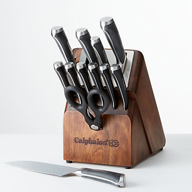 View Calphalon ® Precision Non-Stick 13-Piece Self-Sharpening Knife Set details
