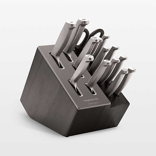 Calphalon ® Premier 15-Piece Knife Set with SharpIN™ EdgeTech, Stainless Steel Handles