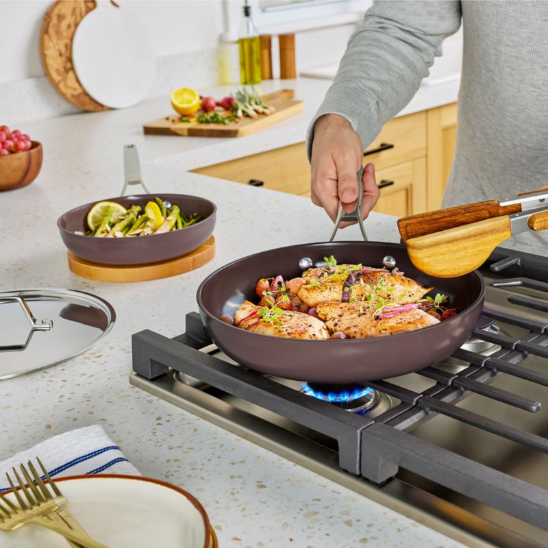 Calphalon ® Premier Ceramic Nonstick Fond 8-Piece Cookware Set - image 2 of 6
