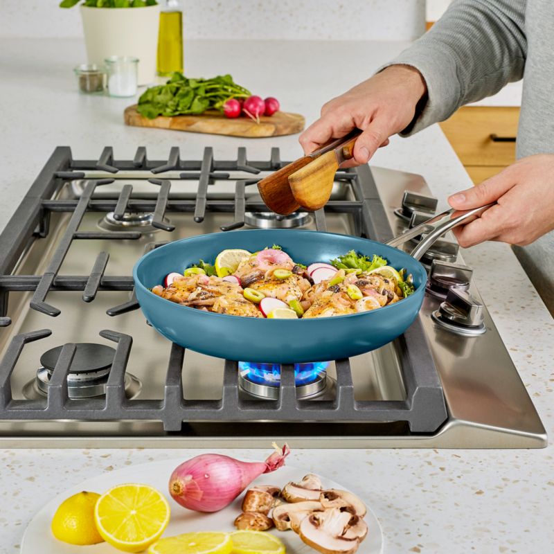 Calphalon ® Premier Ceramic Nonstick Macaron 8-Piece Cookware Set - image 5 of 6