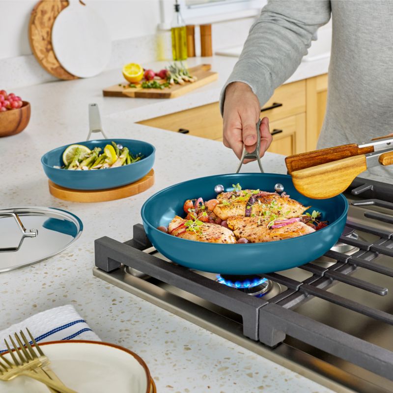 Calphalon ® Premier Ceramic Nonstick Macaron 8-Piece Cookware Set - image 2 of 6