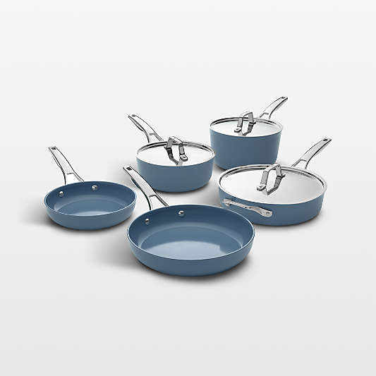 Calphalon ® Premier Ceramic Nonstick Macaron 8-Piece Cookware Set