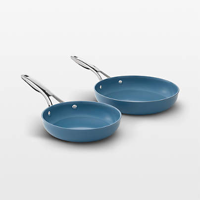 Calphalon ® Premier Ceramic Nonstick Macaron 10" and 8" Fry Pans Set