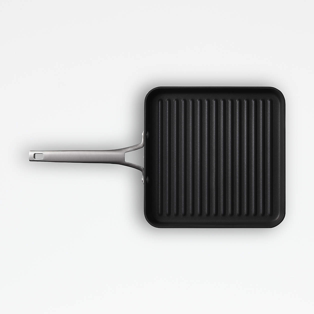 Calphalon Premier 11" Square MineralShield NonStick Grill Pan + Reviews Crate & Barrel