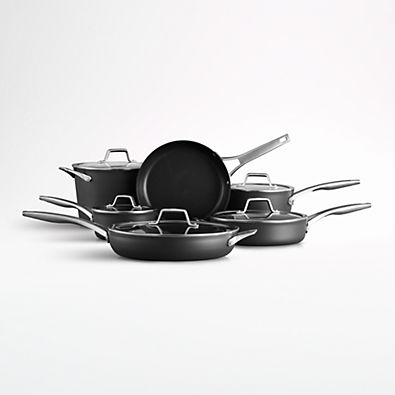 View Calphalon ® Premier 11-Piece MineralShield™ Non-Stick Cookware Set details