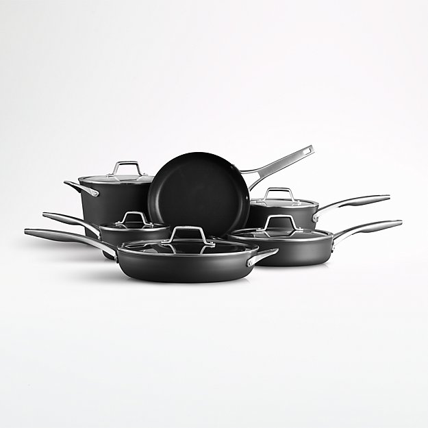 Crate&Barrel Calphalon ® Signature 10-Piece Stainless Steel