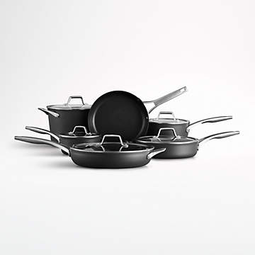 Calphalon, Premier Hard Anodized Non-Stick Deep Skillet with Cover
